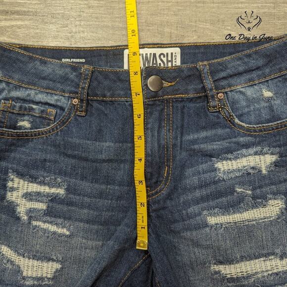 Rewash Girlfriend Denim Shorts Size 2 - Picture 4 of 7